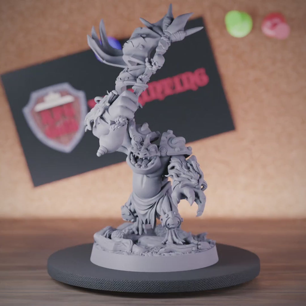 Grung 5e | DnD Grung Bannerman Monster Miniature