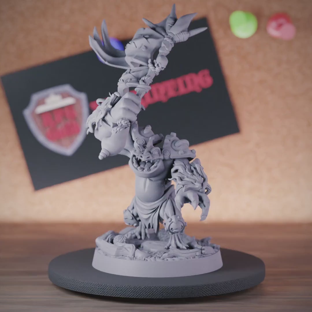 Grung 5e | DnD Grung Bannerman Monster Miniature