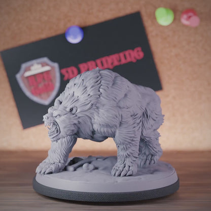 Beast 5e | DnD Beast Bear Monster Miniature