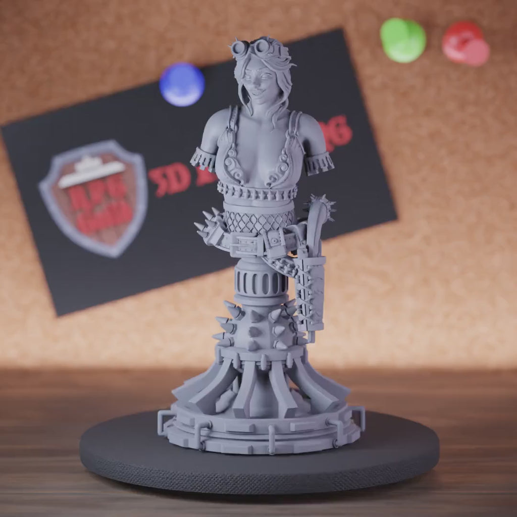 Bust 5e | DnD Alchemist Gunslinger Miniature