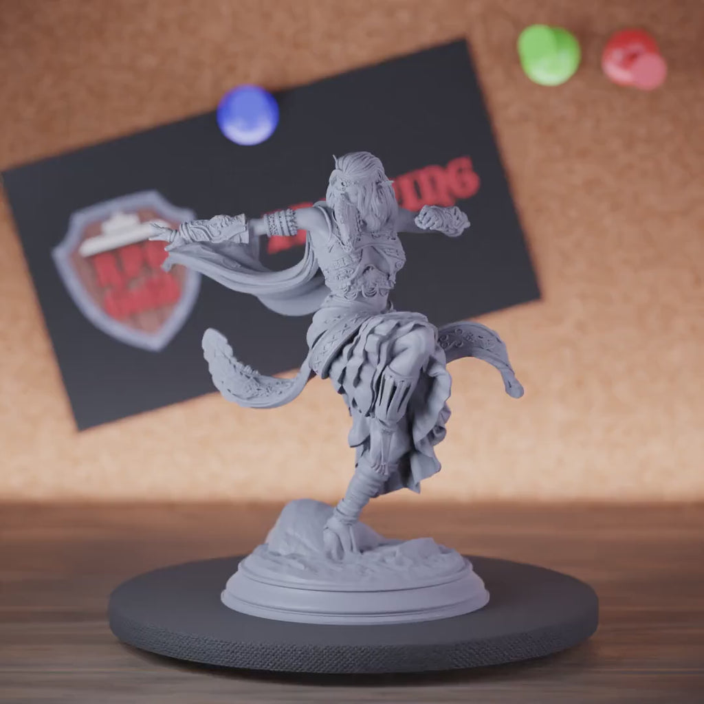 Elf 5e | DnD Elf Monk Dancer Miniature