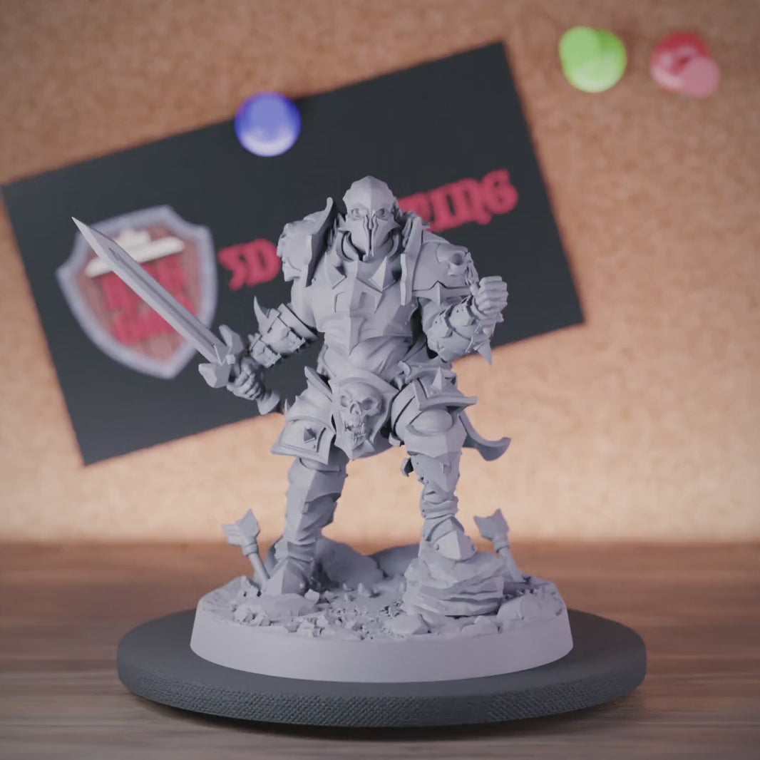 Death Knight 5e | DnD Death Knight Fighter Miniature