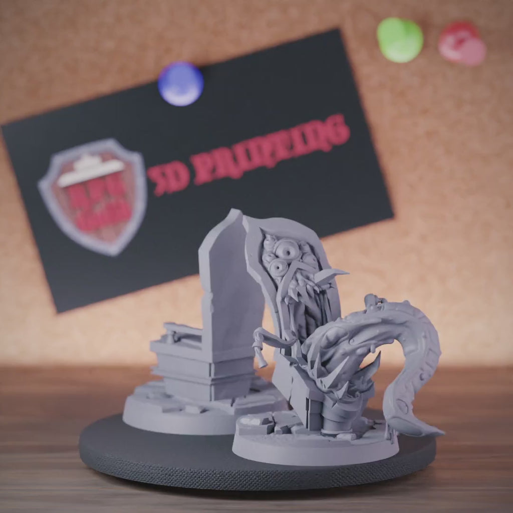 Mimic 5e | DnD Mimic Furniture Toilet Miniature