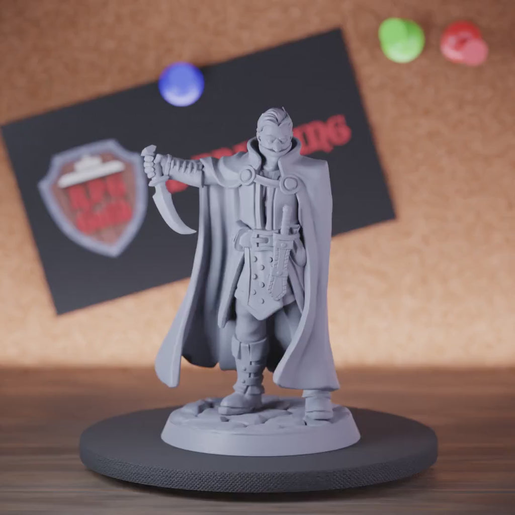 Phantom Rogue 5e | DnD Phantom Rogue Cloaked Miniature