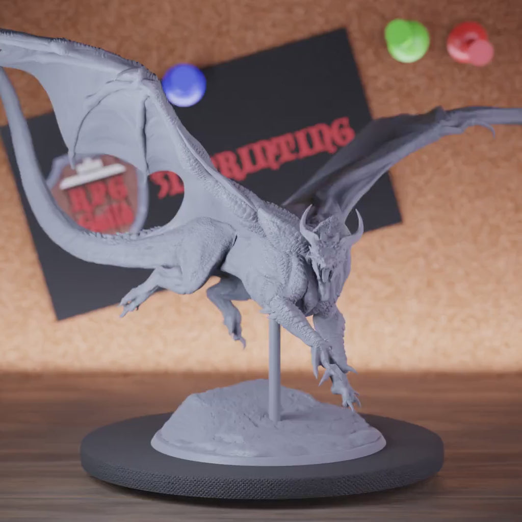 Chromatic Dragon 5e | DnD Dragon Boss Monster Miniature