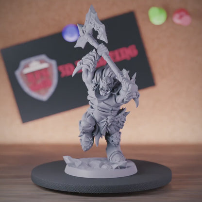 Orc 5e | DnD Orc Frostmetal Clan Miniature