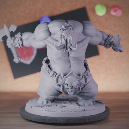 Giff 5e | DnD Giff Barbarian Brute Miniature