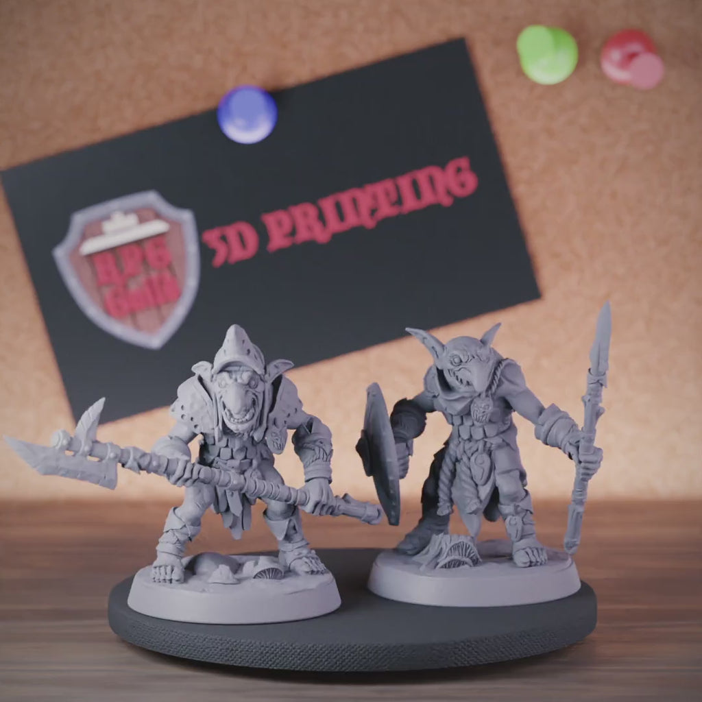 Goblin 5e | DnD Guards Set of Miniatures