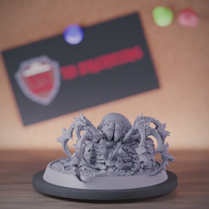 Giant Spider 5e | DnD Waiting Giant Spider Monster Miniature