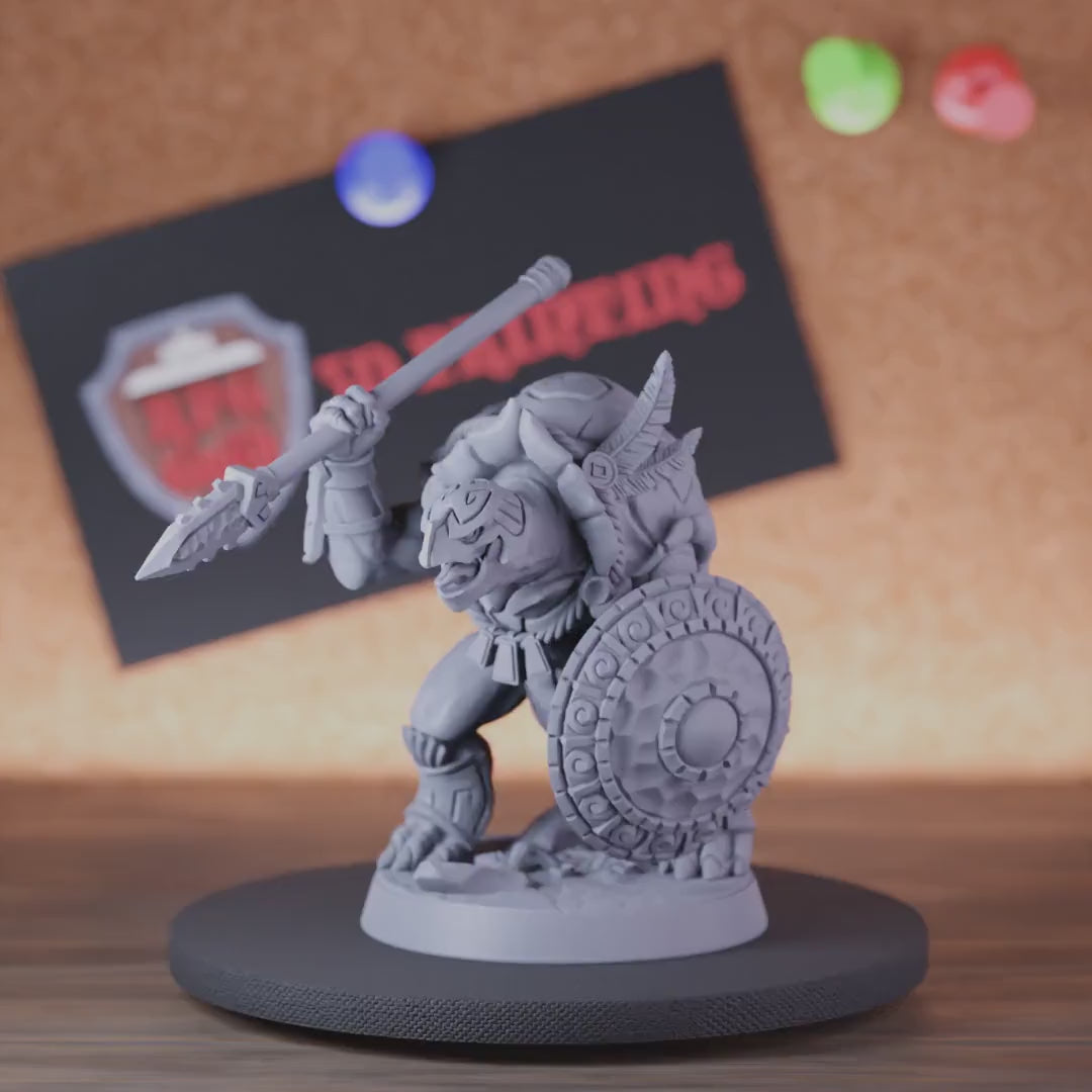 Tortle 5e | DnD Tortolian Guard Miniature