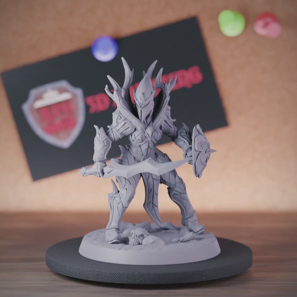 Waldelf 5e | DnD Waldelfen-Kämpferminiatur 