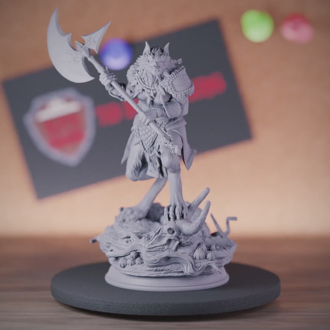Beast 5e | DnD Ariana Werewolf Miniature