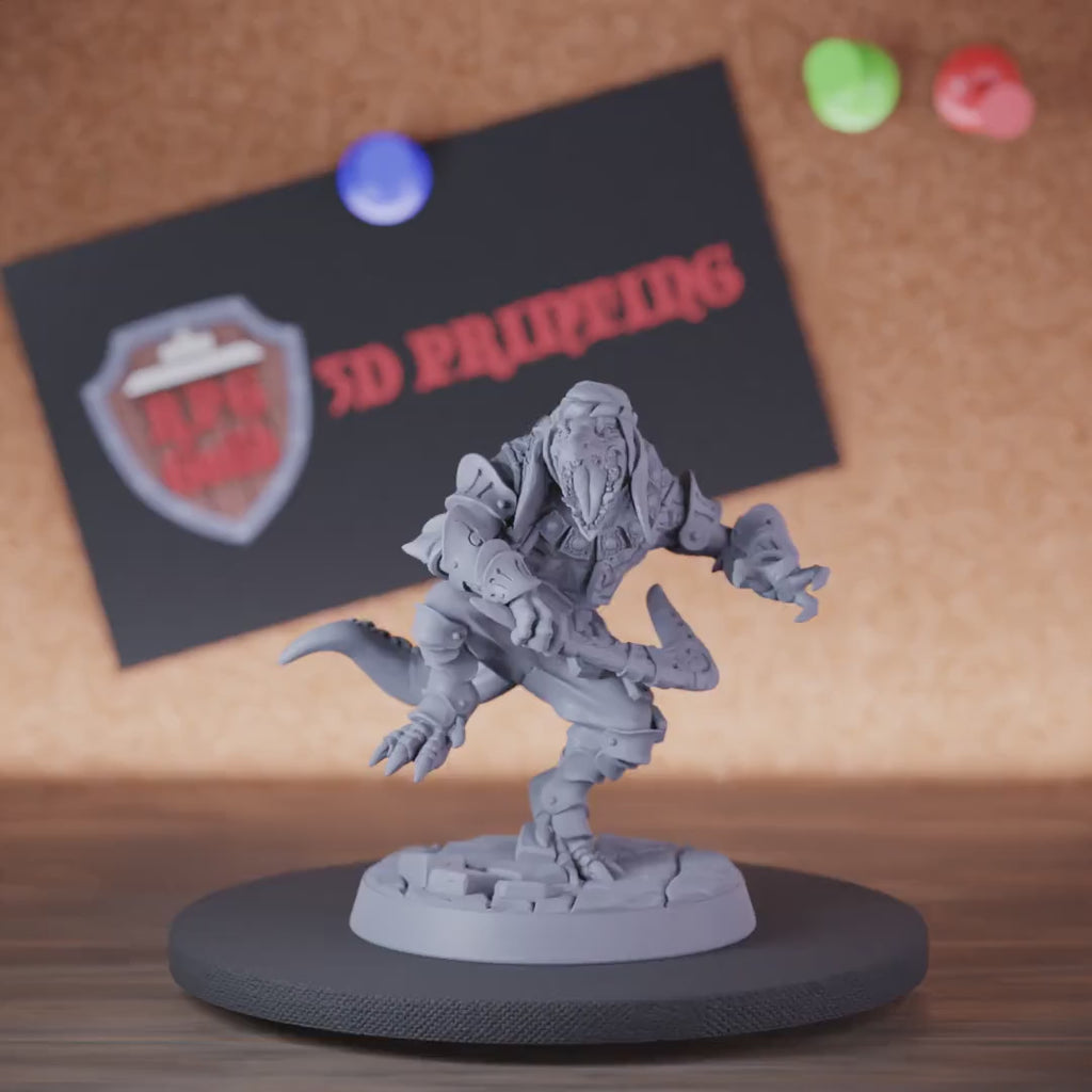 Kobold 5e | DnD Desert Kobold Warrior Miniature