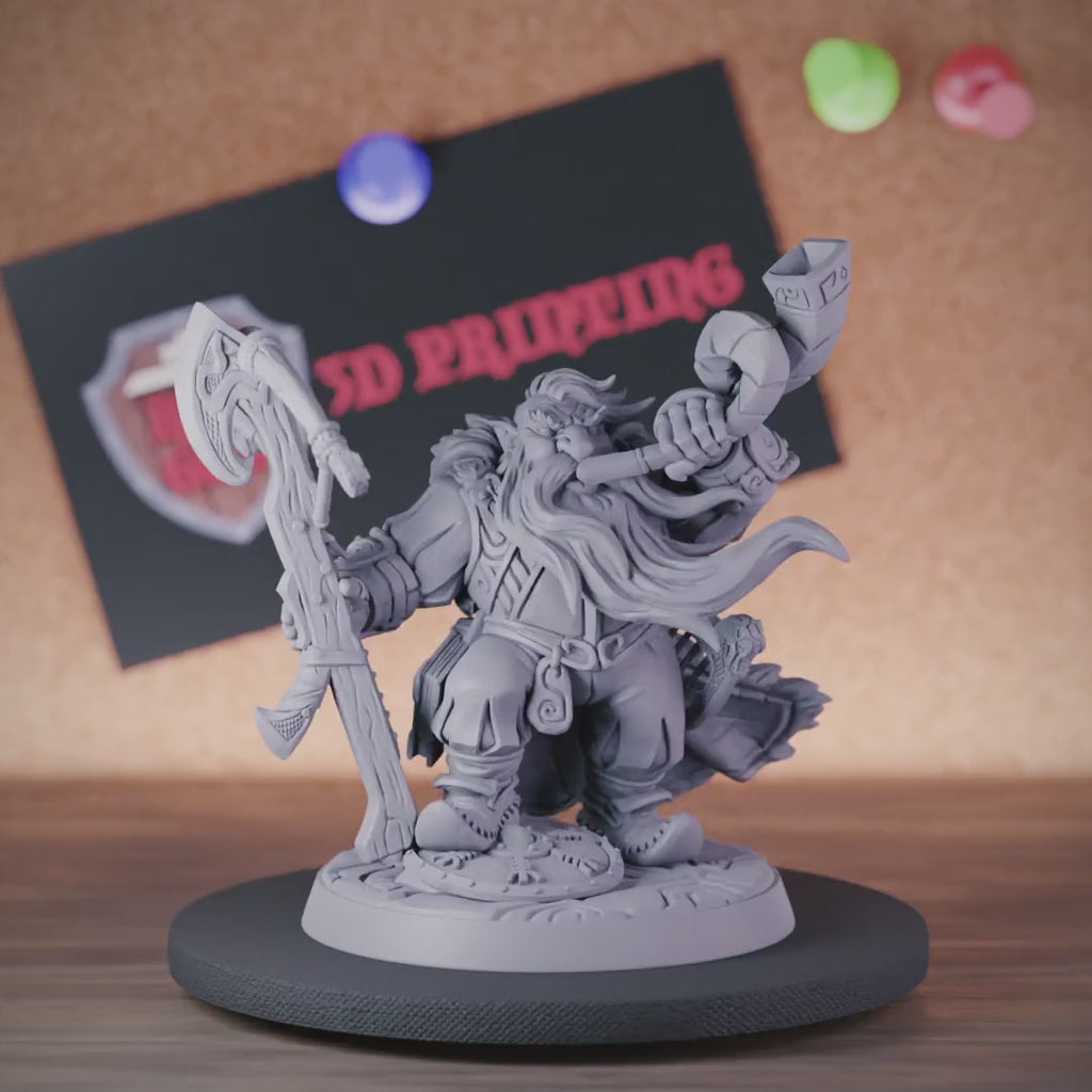 Dwarf 5e | DnD Dwarf Crossbow Ranger Miniature