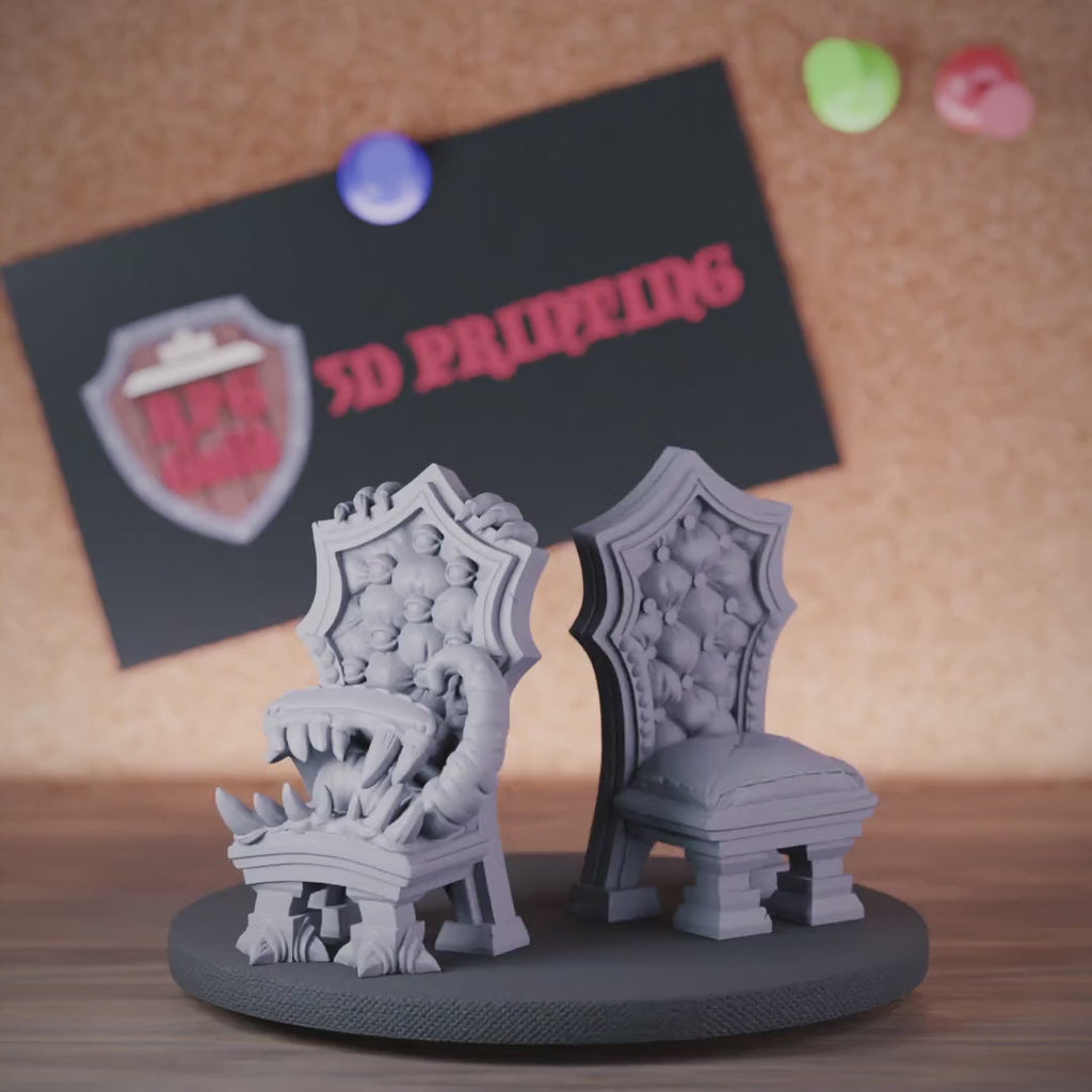 Mimic 5e | DnD Chair Furniture Mimic Miniature