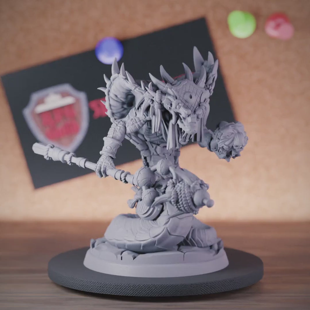 Yuan Ti 5e | DnD Yuan Ti Warlock Shaman Miniature