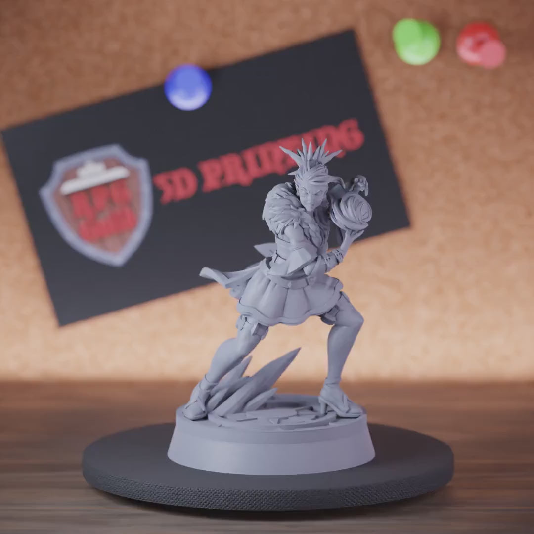 Witch 5e | DnD Female Sorcerer Miniature