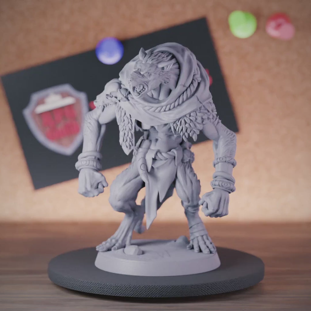 Ratmen 5e | DnD Ratmen Warrior Monster Miniature