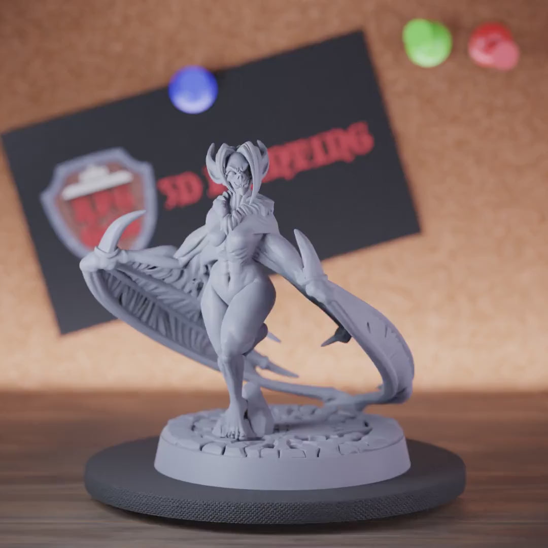 Demon 5e | DnD Demon Harpy Night Monster Miniature