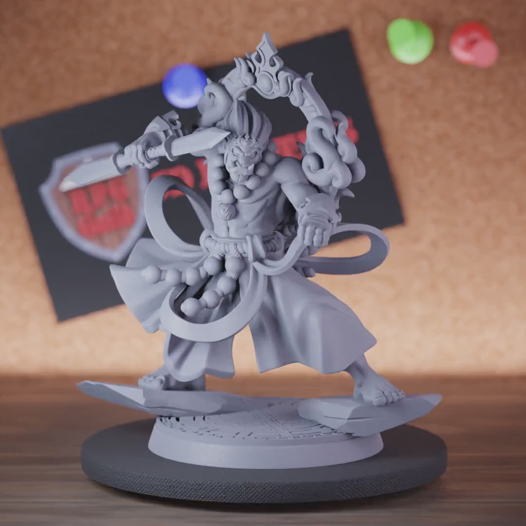 Barbarian 5e | DnD Orc Thrag Ironfaith Miniature