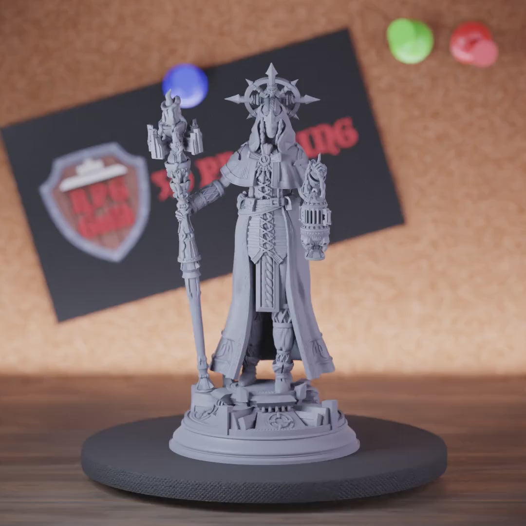 Priestess 5e | DnD Human Female Wizard Priestess Miniature