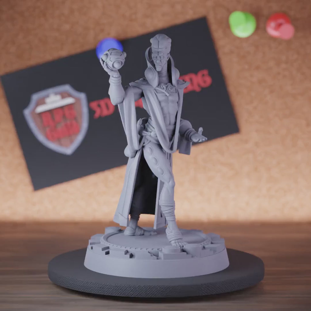 Warlock 5e | DnD Astronomer Wizard Miniature