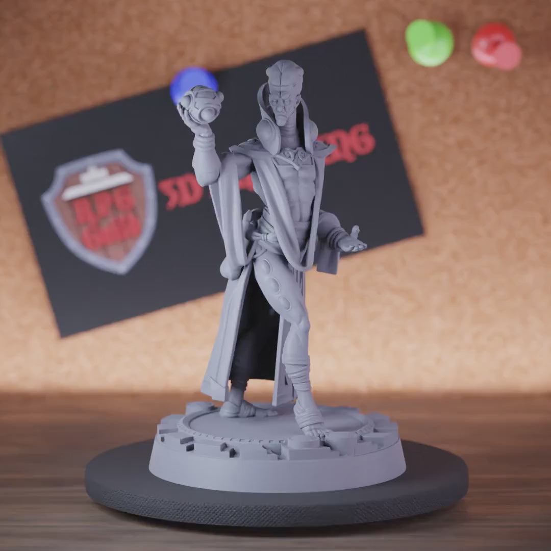 Warlock 5e | DnD Astronomer Wizard Miniature
