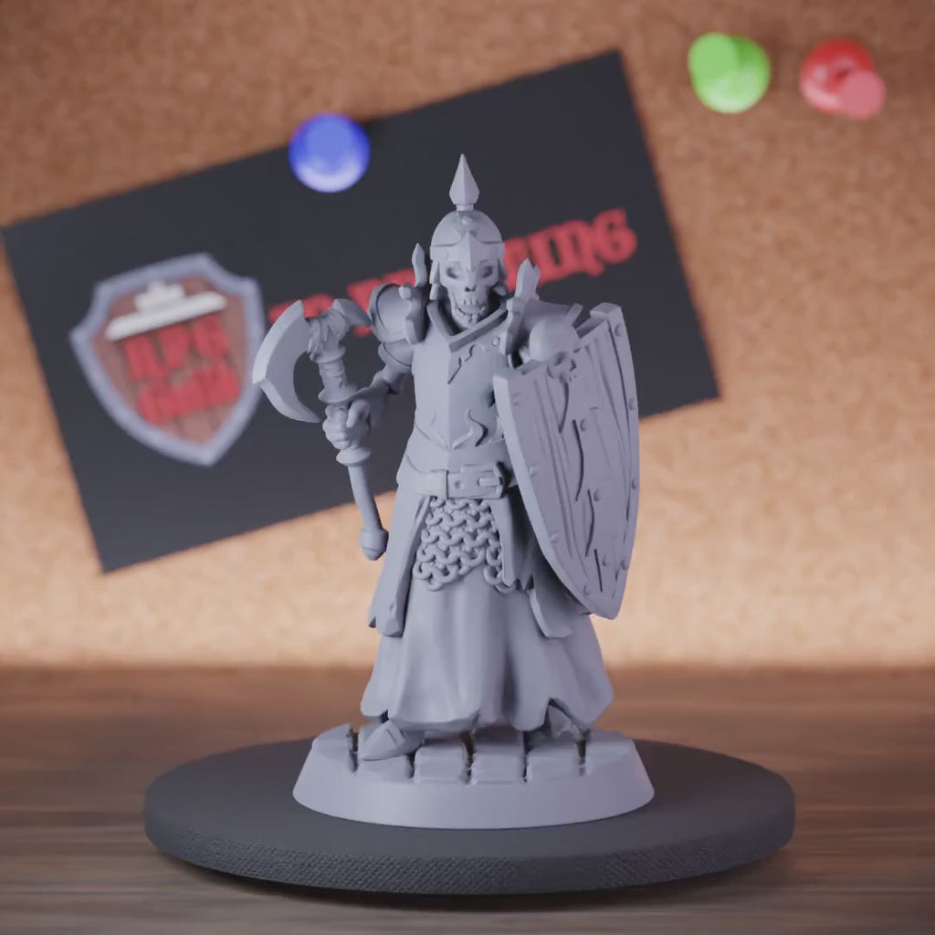 Skeleton 5e | DnD Skeleton Guard Defender Miniature