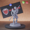 Skeleton 5e | DnD Knight Skeleton Defender Spear Miniature