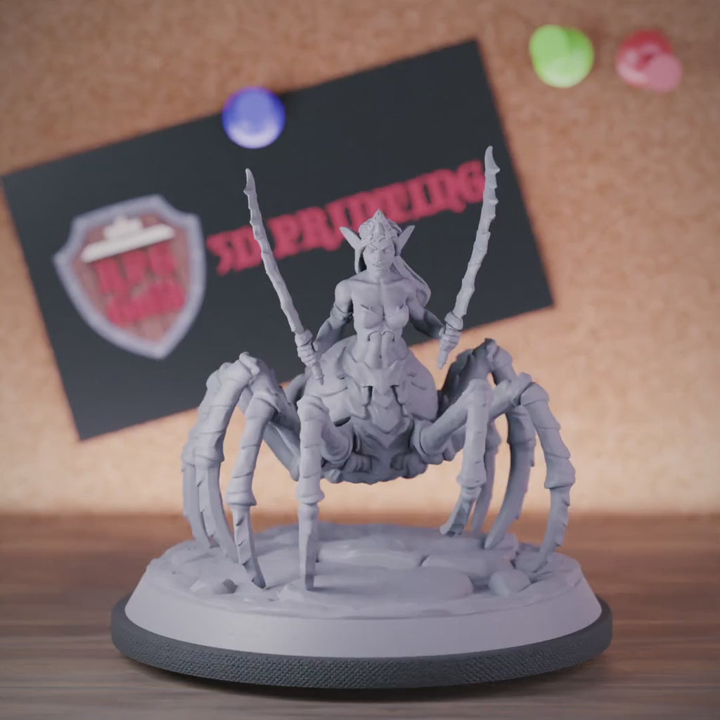 Drider 5e | DnD Monster Drider Spider Female Miniature
