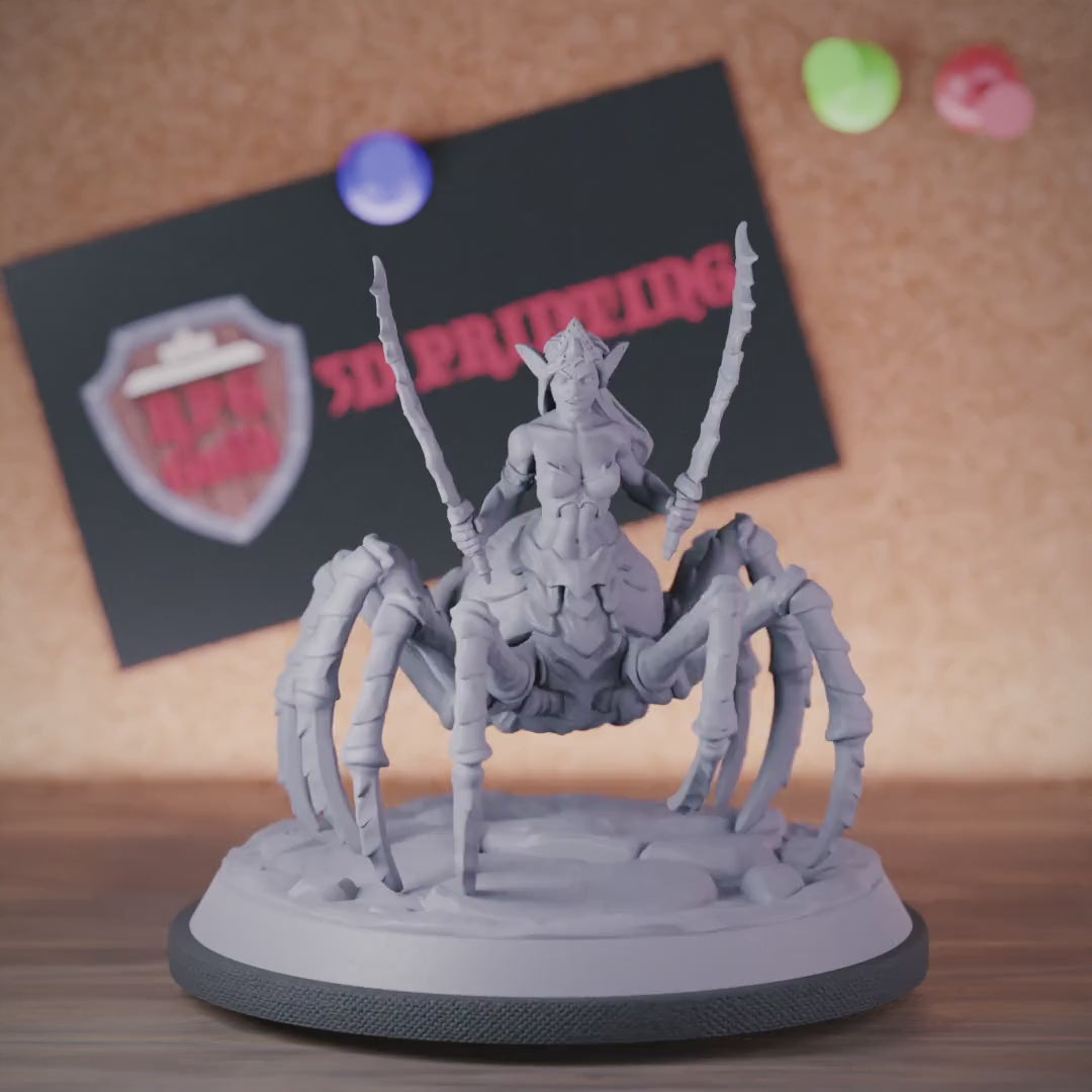 Drider 5e | DnD Monster Drider Spider Female Miniature