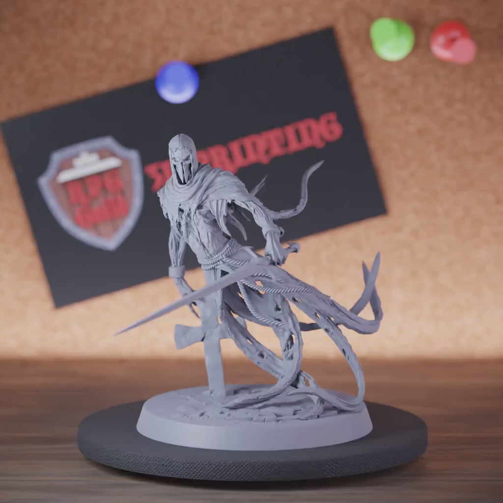 Banshee 5e | DnD Banshee Warrior Sword Miniature