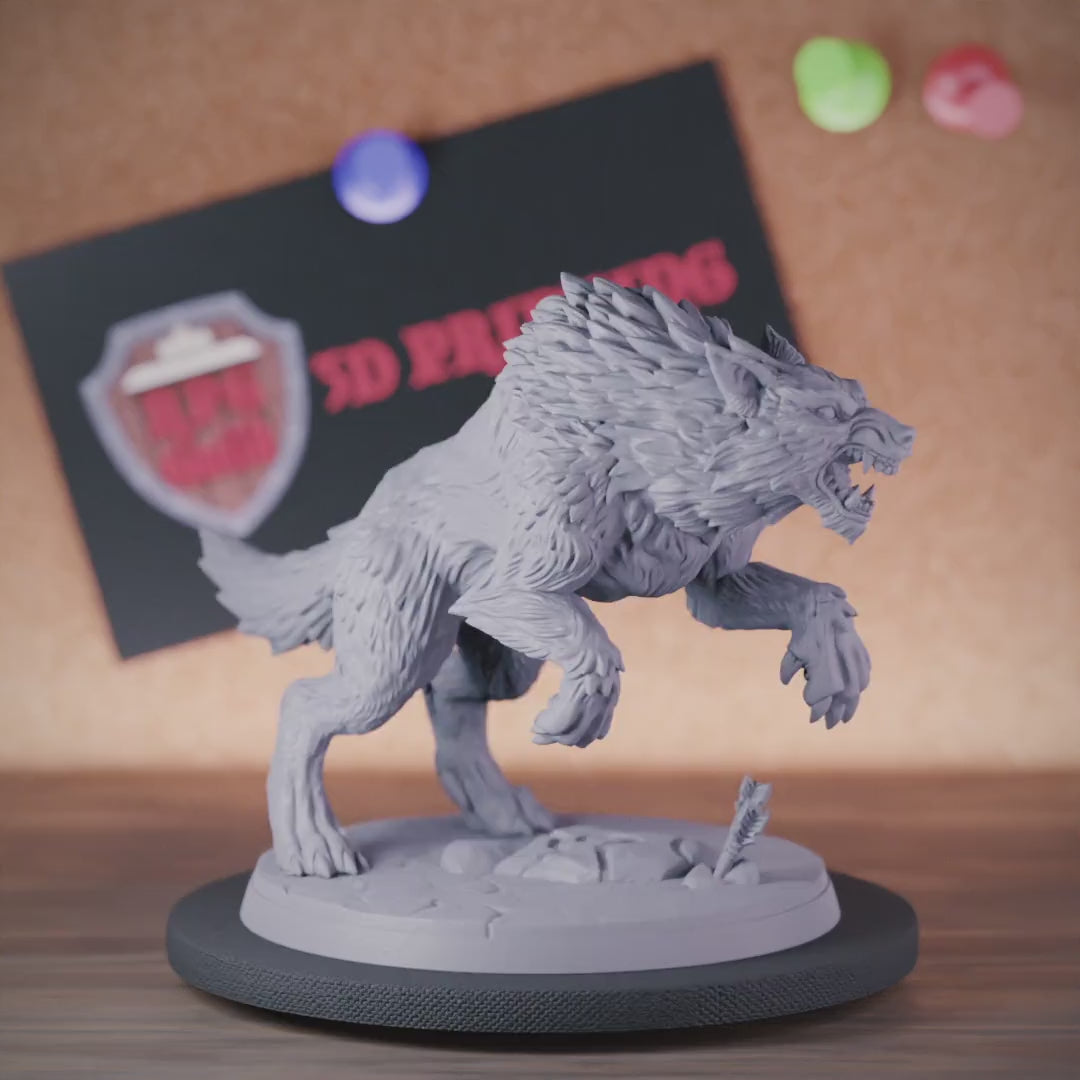 Beast 5e | DnD Beast Wolf Monster Miniature