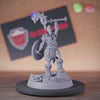 Barbarian 5e | DnD Barbarian Female Battlerager Miniature
