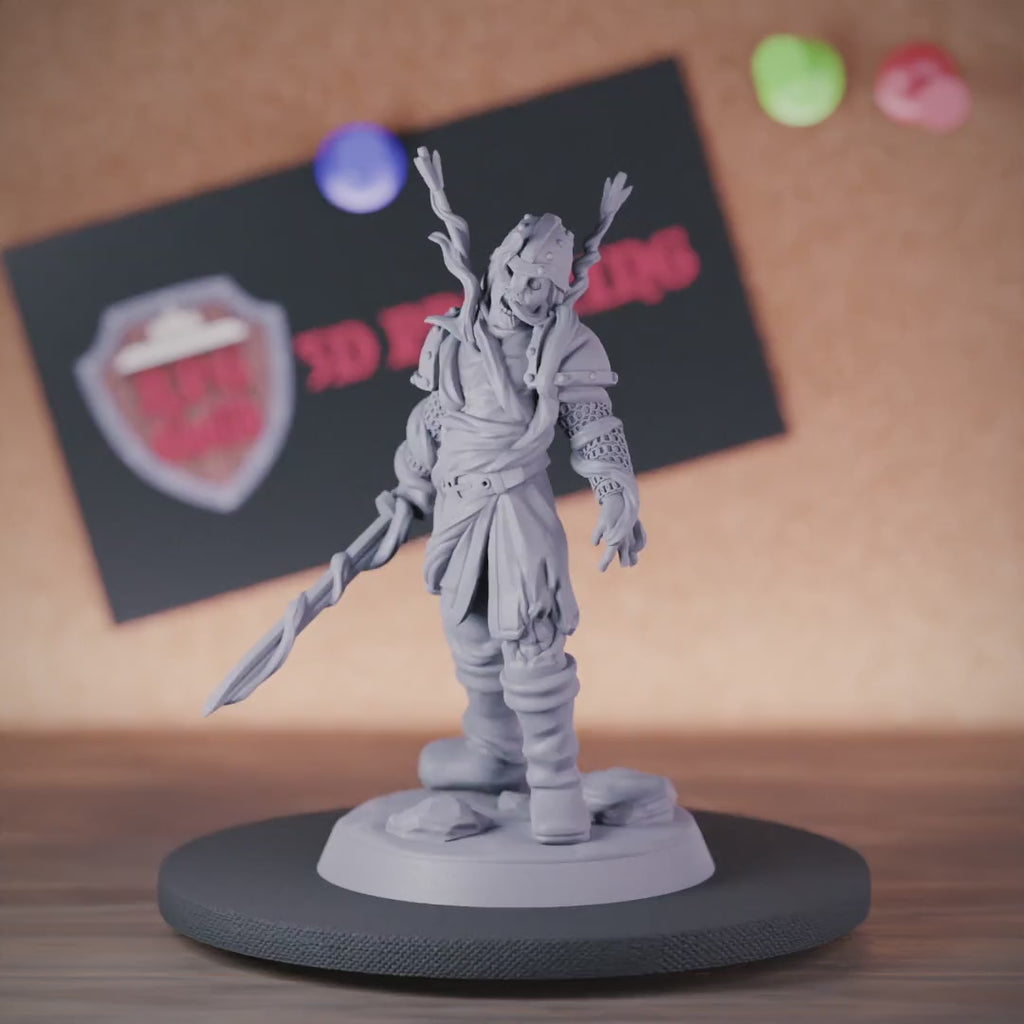 Zombie 5e | DnD Zombie Undead Knight Miniature