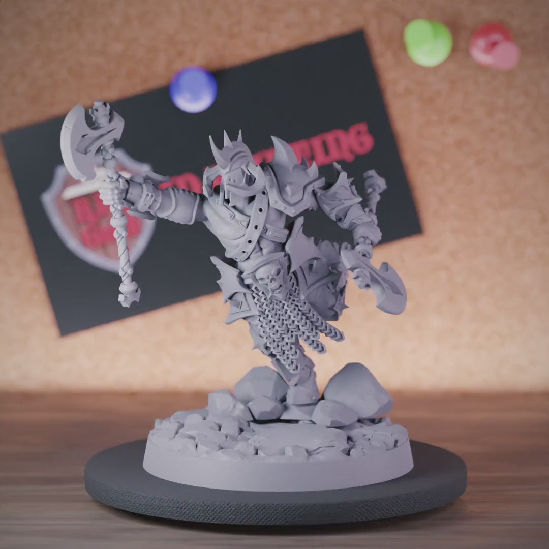 Barbarian 5e | DnD Human Barbarian Miniature