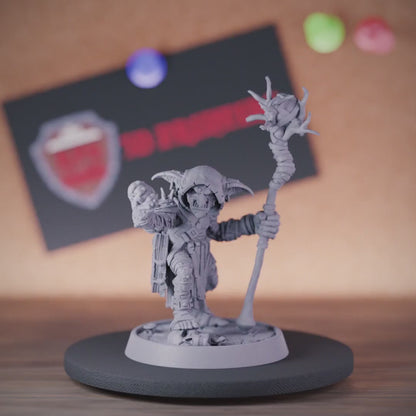 Goblin 5e | DnD Goblin Shaman Mage Miniature