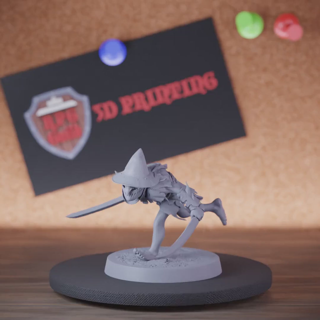 Goblin 5e | DnD Goblin Doublesword Rogue Miniature