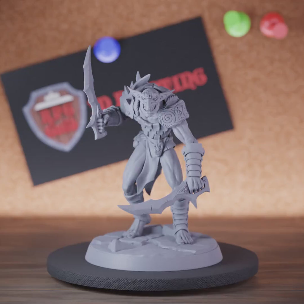 Hobgoblin 5e | DnD Hobgoblin Guard Dagger Miniature Monster Miniature