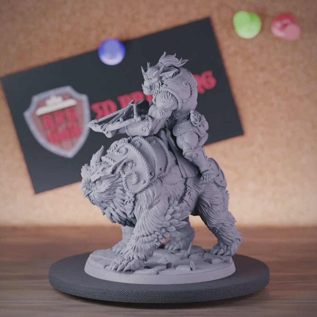 Bugbear 5e | DnD Goblin Archer Owlbear Miniature