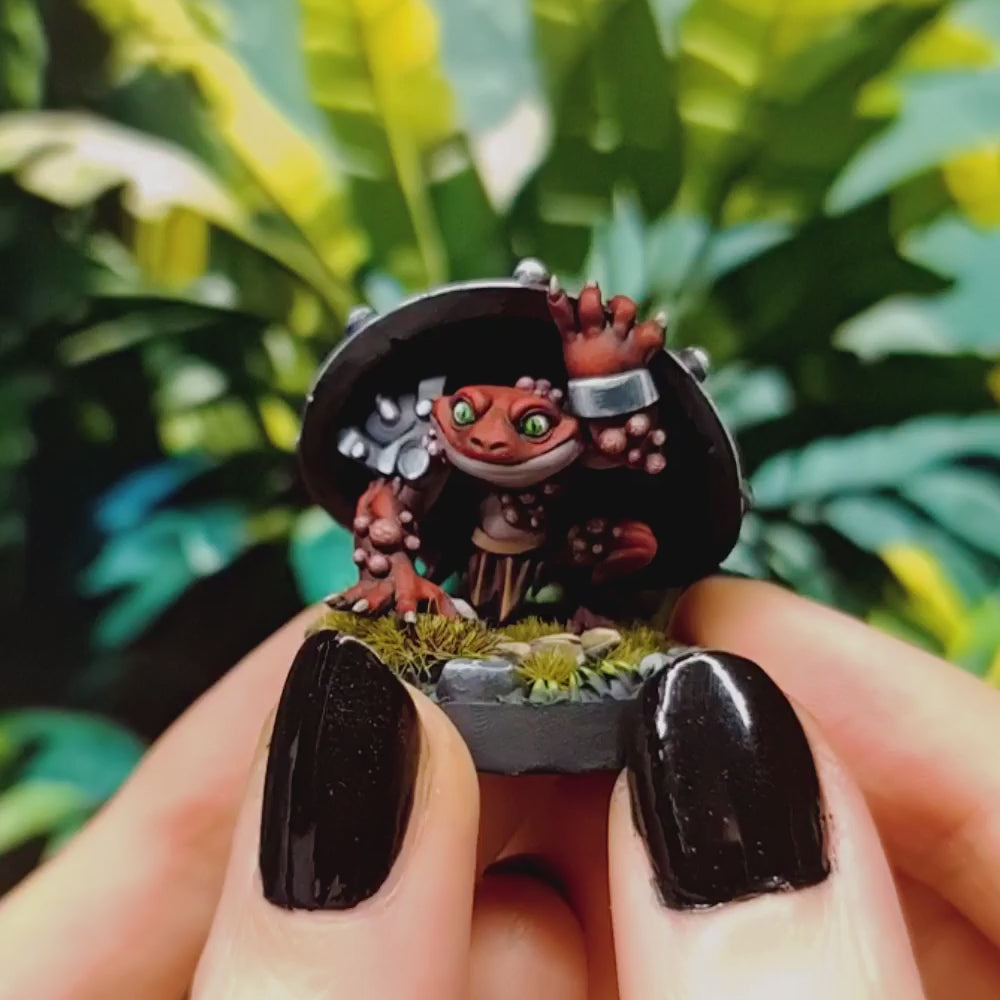 Grunge 5e | DnD Grung Süße Krieger Miniatur 