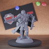 Knight 5e | DnD Knight Gunslinger Shield Miniature