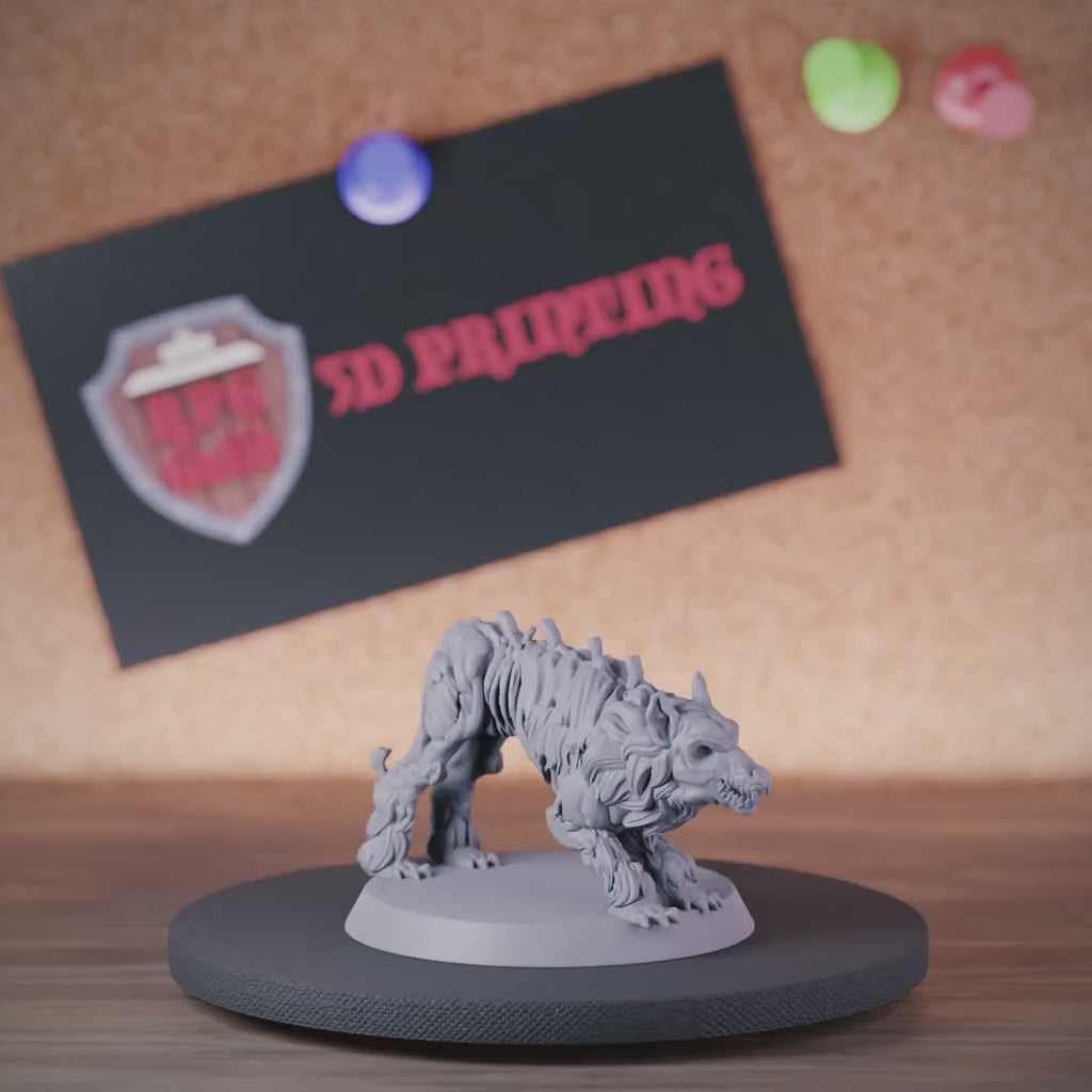 Fey 5e | DnD Fey Demon Hound Monster Miniature