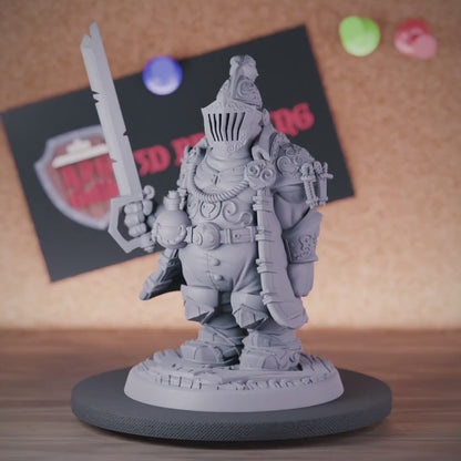 Giff 5e | DnD Giff Knight Soldier Miniature