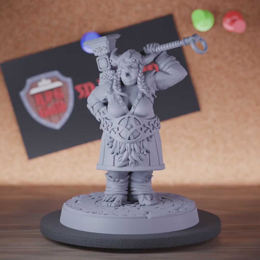 Viking 5e | DnD Hermenegilda Miniature
