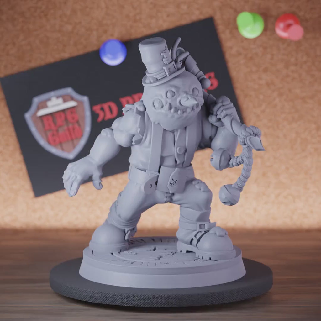 Snowman 5e | DnD Snowman Christmas Inspector Miniature