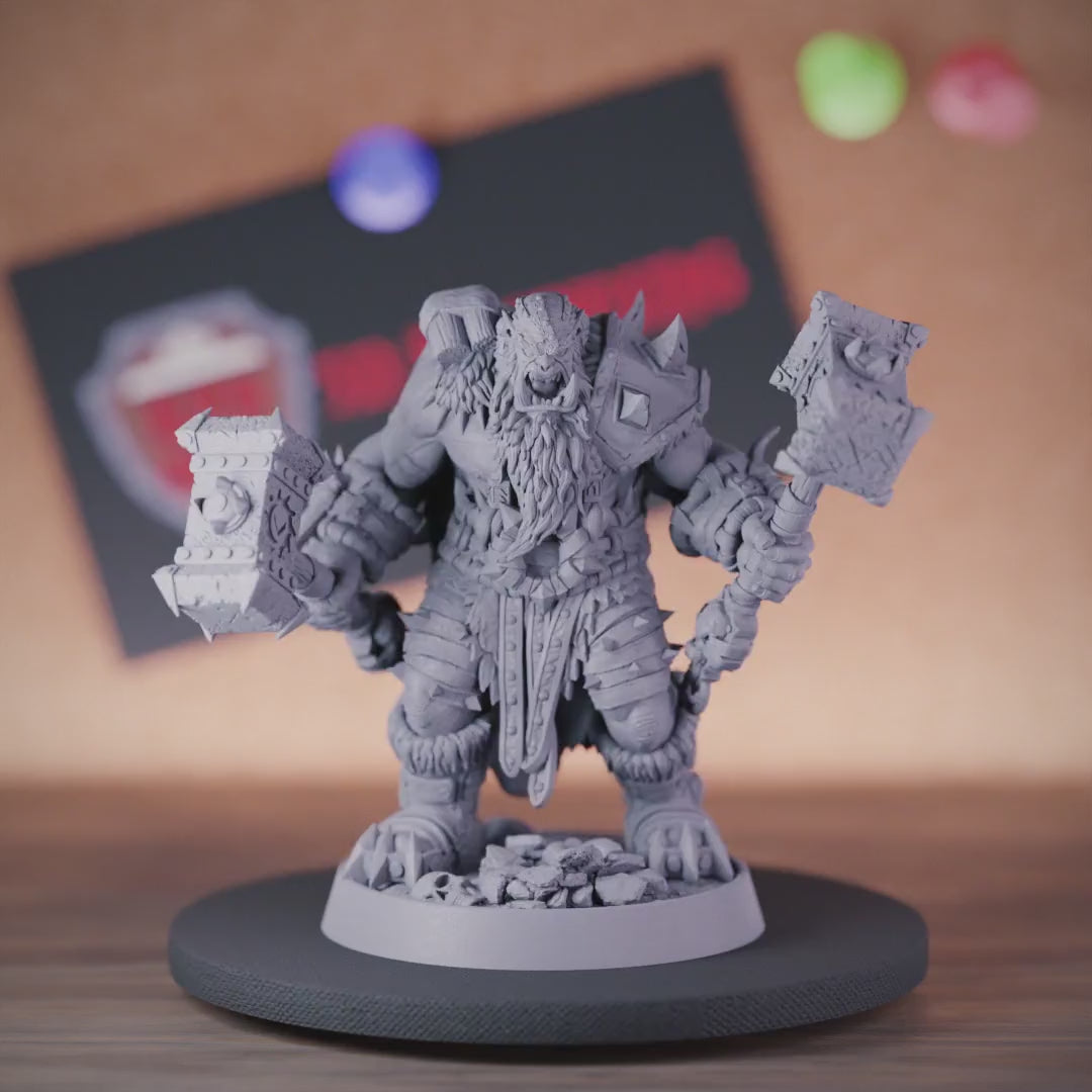 Orc 5e | DnD Orc Rutger Berserker Miniature