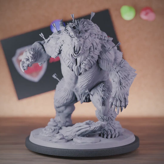 Beast 5e | DnD Beast Giant Bear Creature Miniature