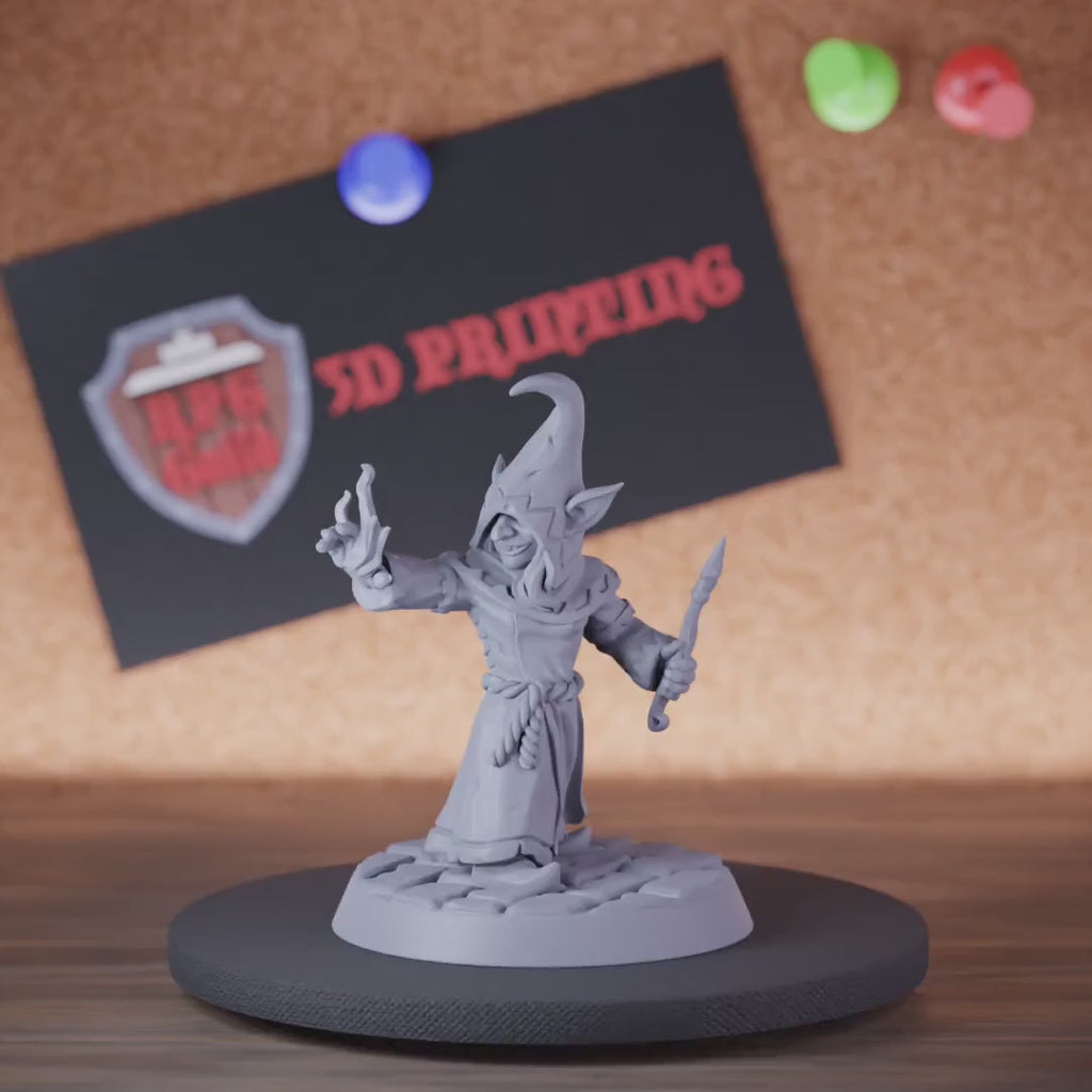 Wizard 5e | DnD Wild Wand Goblin Wizard Miniature