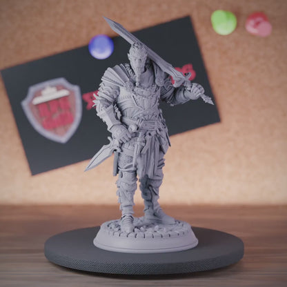 Giant 5e | DnD Giant Fighter Barbarian Miniature